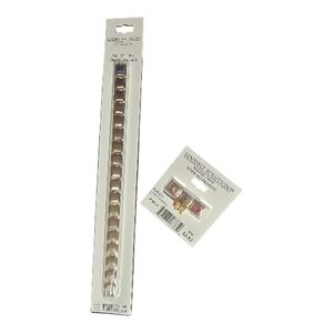 🦋 Sensible Solutions Butterfly Charm Bracelet Pink Gem Link Set Nickel Free NWT